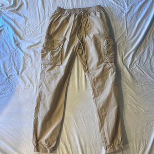 tan urban outfitters cargo pants